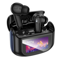 HOCO wireless earphones bluetooth with touch screen TWS ANC + ENC EQ21 midnight black