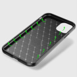 Back-Case CARBON V2E SCHWARZ für Samsung S25 Ultra