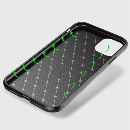 Back-Case CARBON V2E SCHWARZ für Samsung S25 Ultra