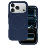 SILICONE MAG COVER (big hole) SLIM MagSafe-compatible Ring for APPLE iPhone 17 Pro Max blue