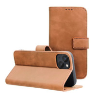 TENDER Book Case for IPHONE 14 Plus brown