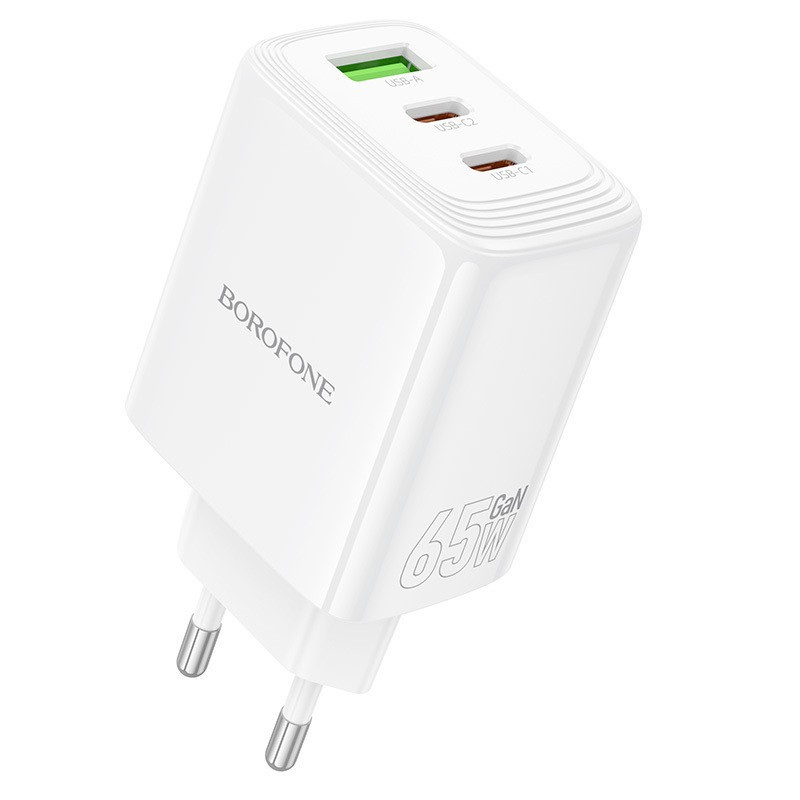 POWER-ADAPTER HOME USB-A / USB-C Borofone BN32 QC3.0 - 65W