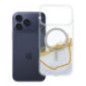 Case for iPhone 17 Pro Max Golden compatible with MagSafe white Case for iPhone 17 Pro Max Golden compatible with MagSafe white