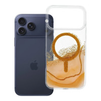 Case for iPhone 17 Pro Max Golden compatible with MagSafe gold