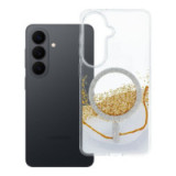 Case for Samsung S26 Golden compatible with MagSafe black