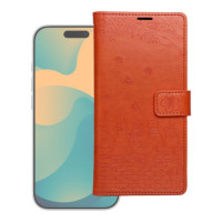 MEZZO Book case for Motorola G17 cats brown