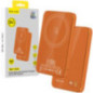 POWERBANK Blavec MagSafe-kompatibel SUPERSLIM 5000mAh 7,8mm orange