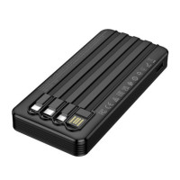 BOROFONE Powerbank BJ84 10000 mAh black / with Cables