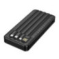 BOROFONE Powerbank BJ84 10000 mAh black / with Cables