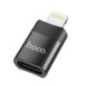 Adapter USB C to Lightning Hoco UA17 black
