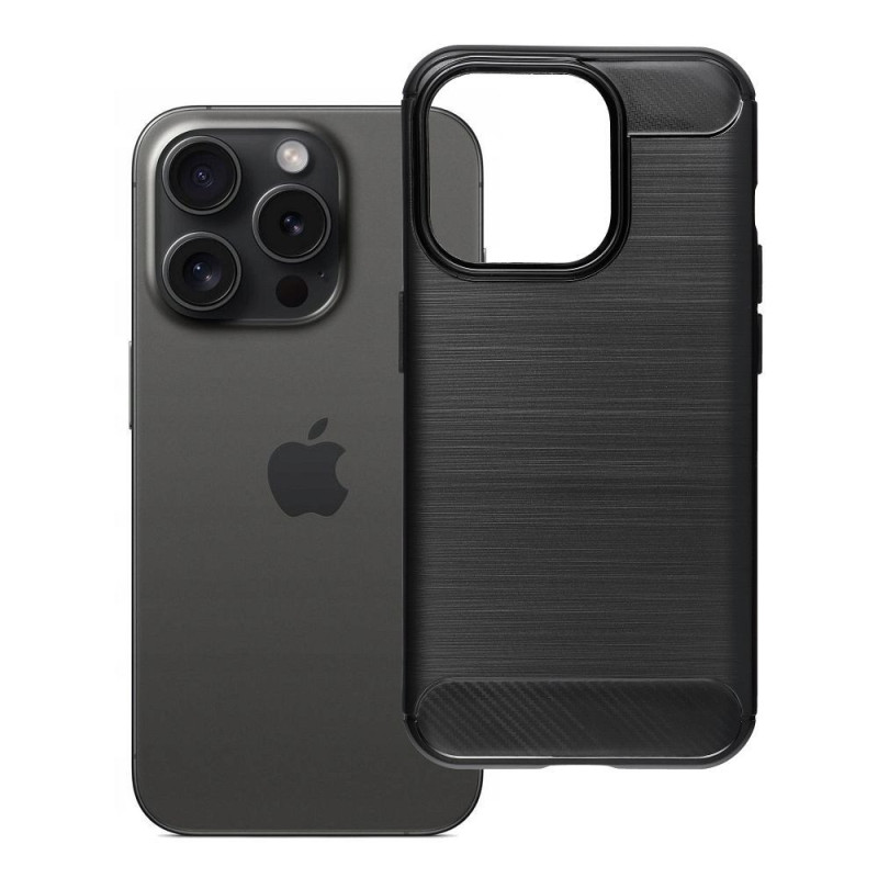 Case for iPhone 15 PRO Carbon 2.0 black Case for iPhone 15 PRO Carbon 2.0 black