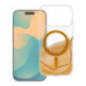 Case for iPhone 16 Golden compatible with MagSafe gold Case for iPhone 16 Golden compatible with MagSafe gold