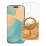 Case for Samsung S24 / S25 Golden compatible with MagSafe gold