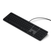 Wired keyboard USB A/USB C QWERTY Dual (Mac/Windows) Satechi Slim LX3 Wired space black