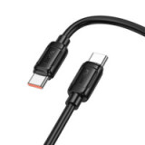 Cable USB C to USB C Hoco PD 5A 240W 1 m X115 black