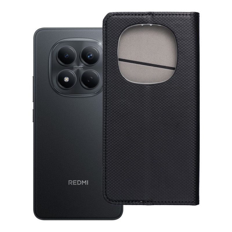 Flip case for Xiaomi Redmi NOTE 15 5G Smart Case Book black