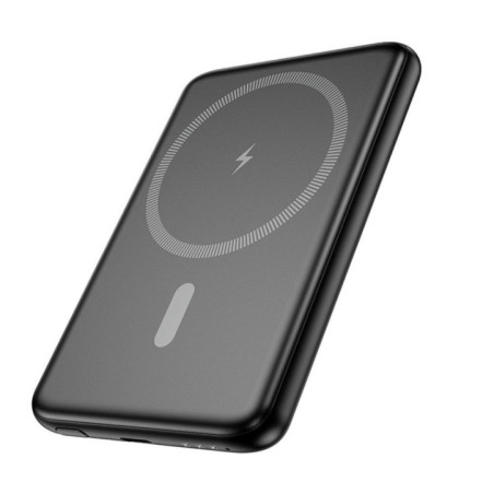 Powerbank compatible with MagSafe Hoco 5000 mAh QC PD 2A 20W ultra-thin J140A black
