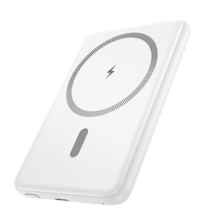 Powerbank compatible with MagSafe Hoco 5000 mAh QC PD 2A 20W ultra-thin J140A white