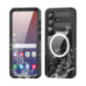 Case for Samsung S26 Waterproof Shellbox MARS with metal ring black