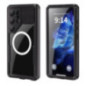 Case for Samsung S26 ULTRA Waterproof Shellbox MARS with metal ring black