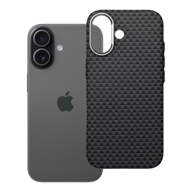 Case for iPhone 17 K-Look compatible with MagSafe black v2 Case for iPhone 17 K-Look compatible with MagSafe black v2