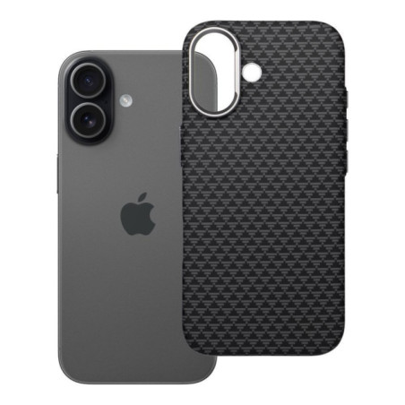 Case for iPhone 17 K-Look compatible with MagSafe black v2