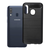 Case for Samsung A40 Carbon 2.0 black