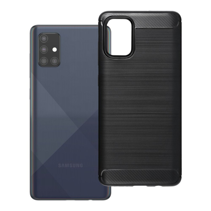Case for Samsung A71 Carbon 2.0 black Case for Samsung A71 Carbon 2.0 black