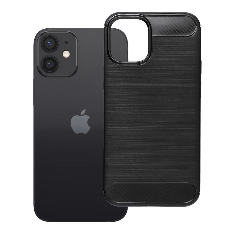 Case for iPhone 12 MINI Carbon 2.0 black Case for iPhone 12 MINI Carbon 2.0 black