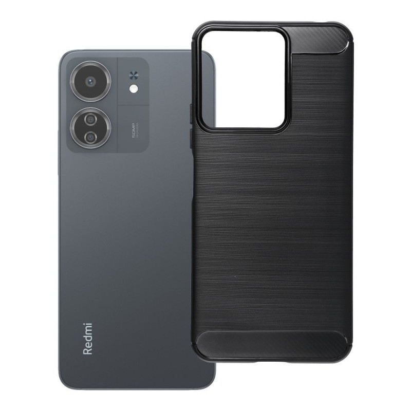 Case for Xiaomi Redmi 13C / POCO C65 Carbon 2.0 black Case for Xiaomi Redmi 13C / POCO C65 Carbon 2.0 black
