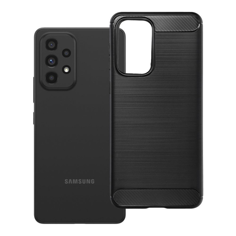 Case for SAMSUNG A33 5G Carbon 2.0 black Case for SAMSUNG A33 5G Carbon 2.0 black