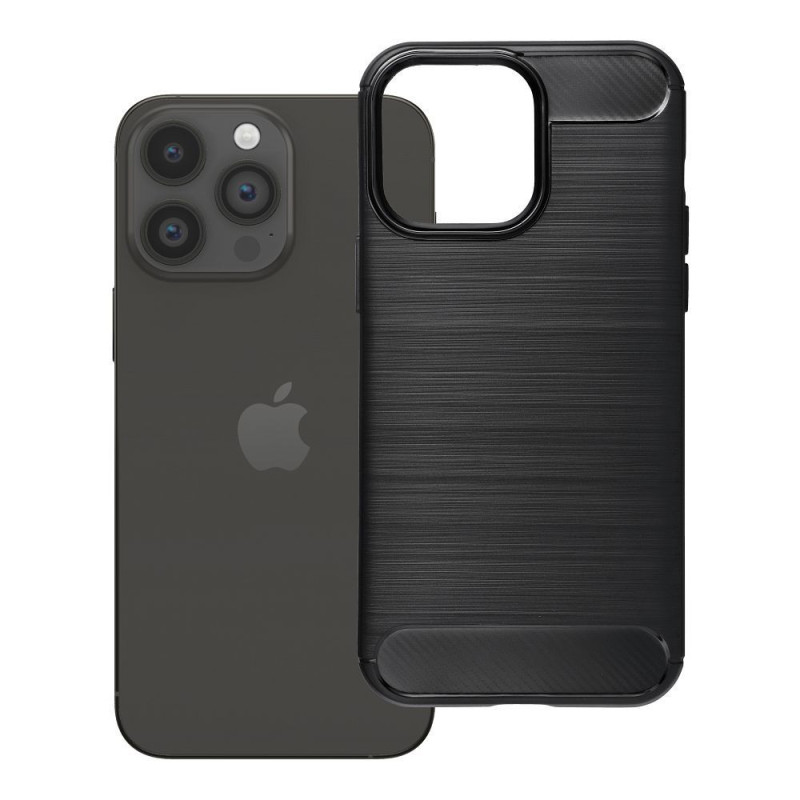 Case for iPhone 14 PRO MAX Carbon 2.0 black
