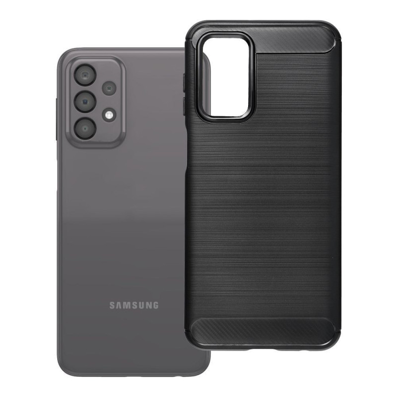 Case for Samsung A23 5G Carbon 2.0 black