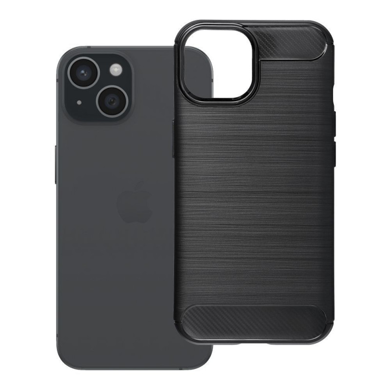 Case for iPhone 15 Carbon 2.0 black Case for iPhone 15 Carbon 2.0 black