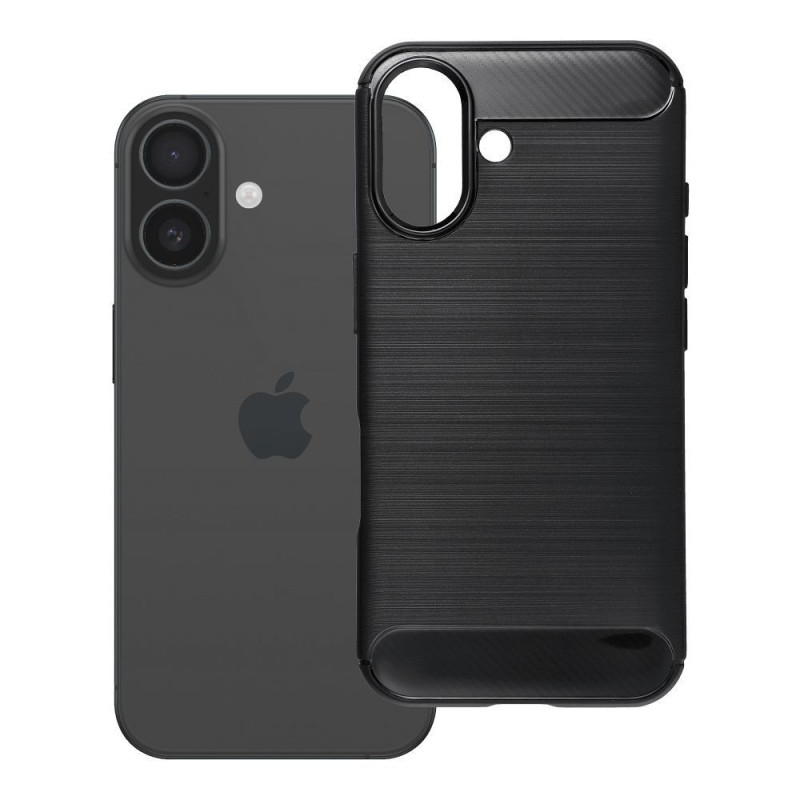 Case for iPhone 16 Carbon 2.0 black