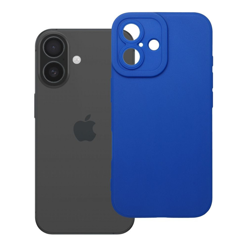 Case for iPhone 16 Matt 2.0 blue
