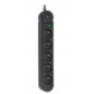 Extension cord 5 sockets Art F2100 1,5 m black Extension cord 5 sockets Art F2100 1,5 m black