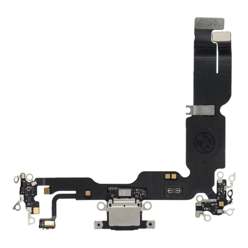 Charging flex USB for IPHONE 15 Plus black (pulled)