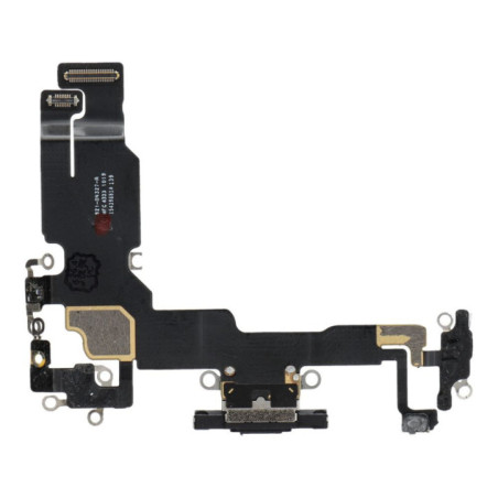Charging flex USB for IPHONE 15 black (pulled)