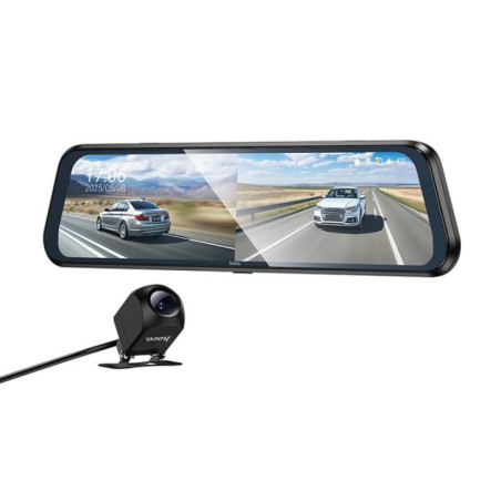 Dashcam for rearview mirror with a display 9