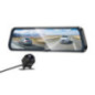 Dashcam for rearview mirror with a display 9,66" 1080p/30fps + rear camera 720p/30fps Hoco DV16 black