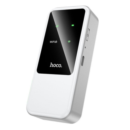 Wireless router 4G LTE WiFi 6 Hoco HI42 bia┼éy