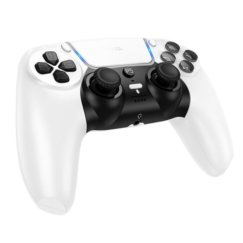 Wireless gamepad for PS5 compatible with PS5/PS4 games Hoco GA32 white Wireless gamepad for PS5 compatible with PS5/PS4 games Hoco GA32 white