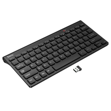 Wireless keyboard 2.4G QWERT Hoco GM70 black