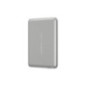 X-ONE Razor 2 Magcharge Ultraslim (7,6mm) powerbank compatible with MagSafe 5000mAh - silver