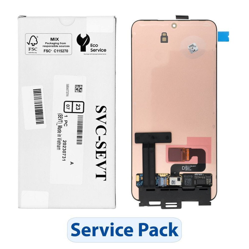 ServicePack LCD Display SAMSUNG S23 S911B GH82-31245A without frame ServicePack LCD Display SAMSUNG S23 S911B GH82-31245A without frame