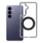 Case for Samsung S26 Frame Circle Stand compatible with MagSafe black