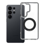 Case for Samsung S26 ULTRA Frame Circle Stand compatible with MagSafe black