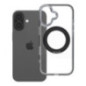 Case for iPhone 17 Frame Circle Stand compatible with MagSafe black