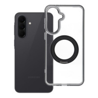 Case for Samsung A37 Frame Circle Stand compatible with MagSafe black